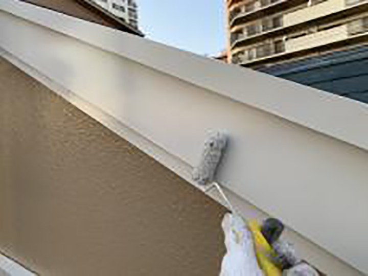 破風仕上げ2回目です。