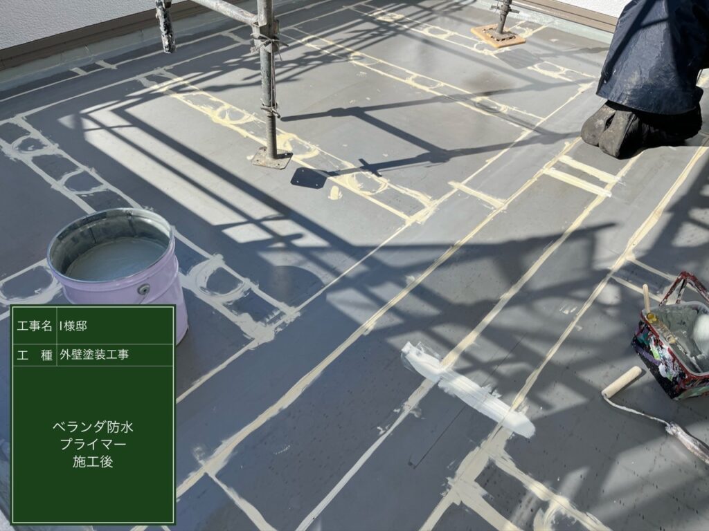 塗布後です。
